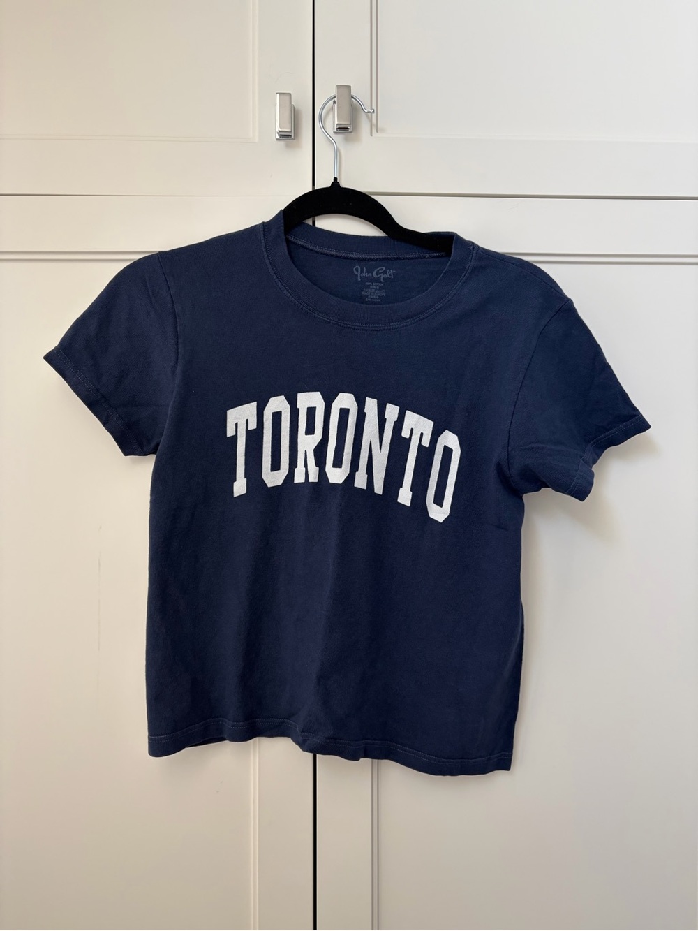 Brandy Melville Navy Toronto Crewneck Tee